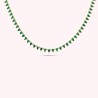 Collar corto OLIMPIA - Verde / Oro