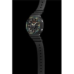 Reloj Casio G-Shock Serie Ga-2100 Carbono Camuflaje