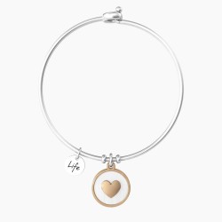 PULSERA CORAZÓN | MAMÁ TÚ ERES EL MUNDO