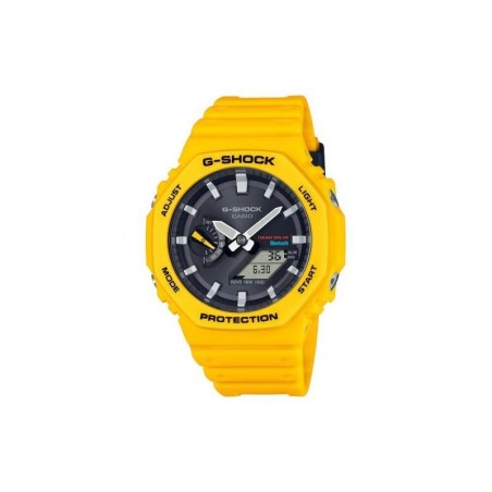 Reloj G-Shock solar, digital y analógico en amarillo, GA-B2100C