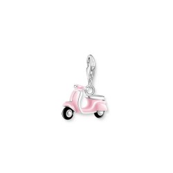 CHARM SCOOTER ROSA PLATA