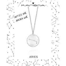 COLLAR PLATA ARIES