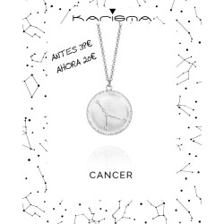 COLLAR PLATA CANCER