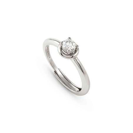 Anillo COSMICLOVE en plata 925 y circonitas 