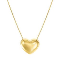 COLLAR CORAZON ORO