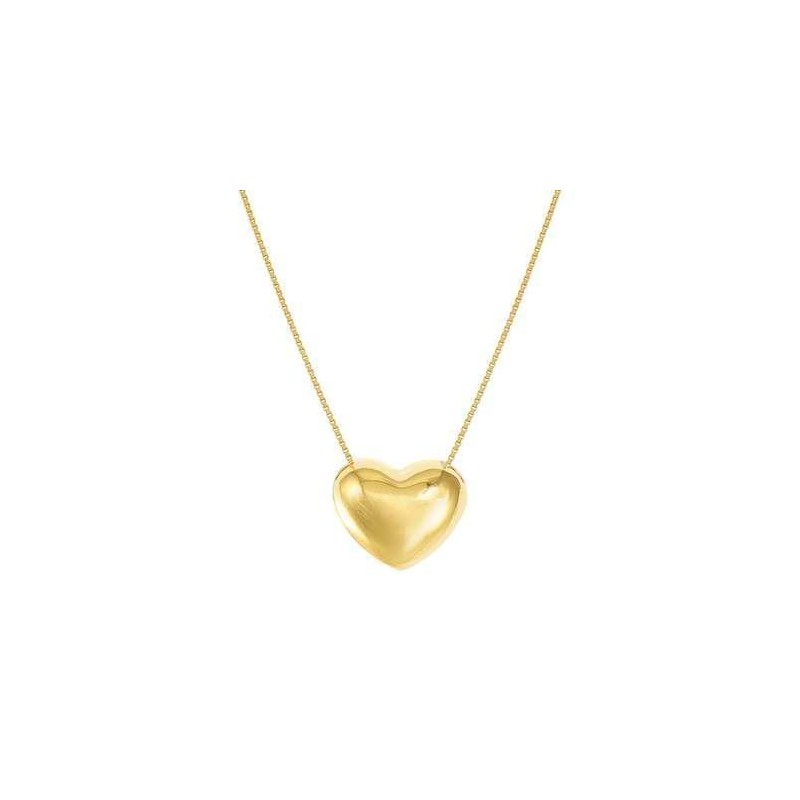 COLLAR CORAZON ORO