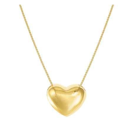 COLLAR CORAZON ORO