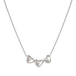 COLLAR CORAZÓN PLATA