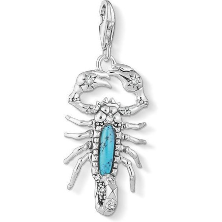 CHARM ESCORPION TURQUESA