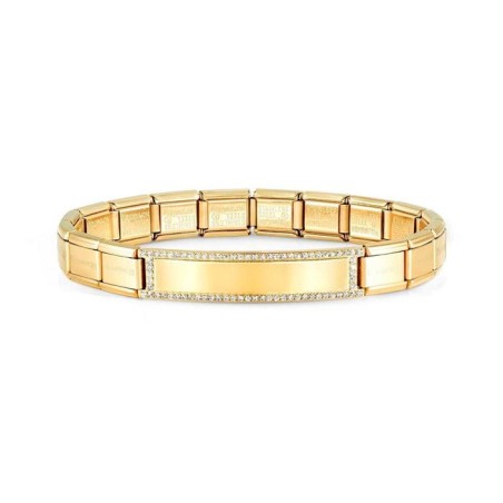 PULSERA TRENDSETTER ORO CON PLACA