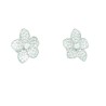 PLATA LINEARGENT PENDIENTES FLOR MEDIANA