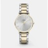 Minuit Date Watch Steel, Coconut Milk, Bicolor