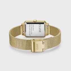 Fluette Watch Mesh White, Gold Colour