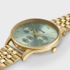 Minuit Multifunction Watch Steel, Sage Green, Gold Colour