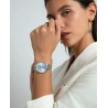 Reloj caja de acero 5 Atm ,brazalete de acero, movimiento cuarzo