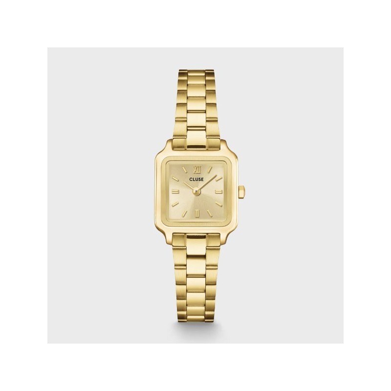 Gracieuse Mini Watch Steel, Gold Colour