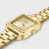 Gracieuse Mini Watch Steel, Gold Colour