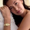 Gracieuse Mini Watch Steel, Gold Colour