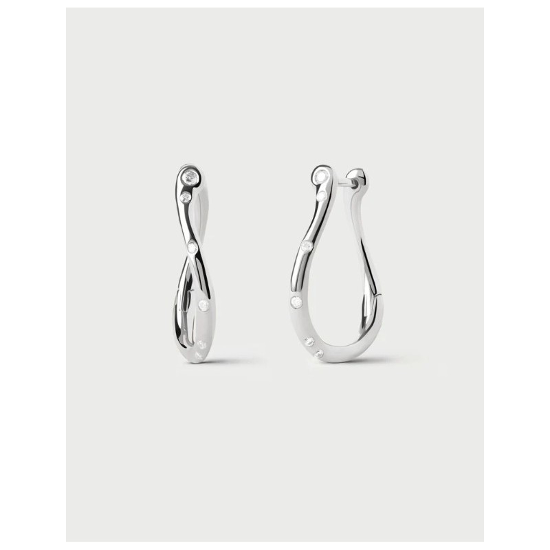 Aros de plata Air mini