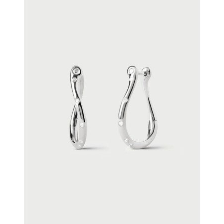 Aros de plata Air mini