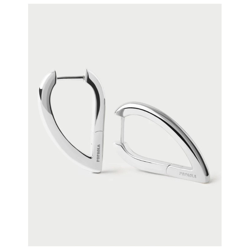 Aros de plata Vento mini