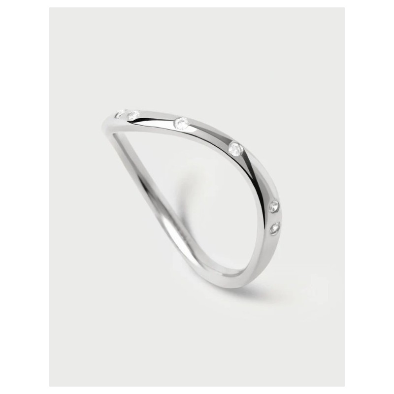 Anillo de plata Air 14