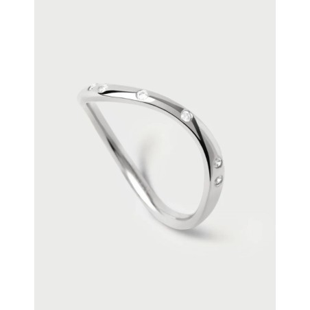 Anillo de plata Air 14