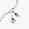 Colgante Charm True Romance Araña Perla Original Plata