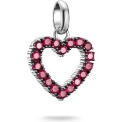 Colgante Charm corazón con...