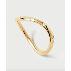 Anillo elegante adornado...