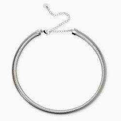 Gargantilla con cadena tubogas