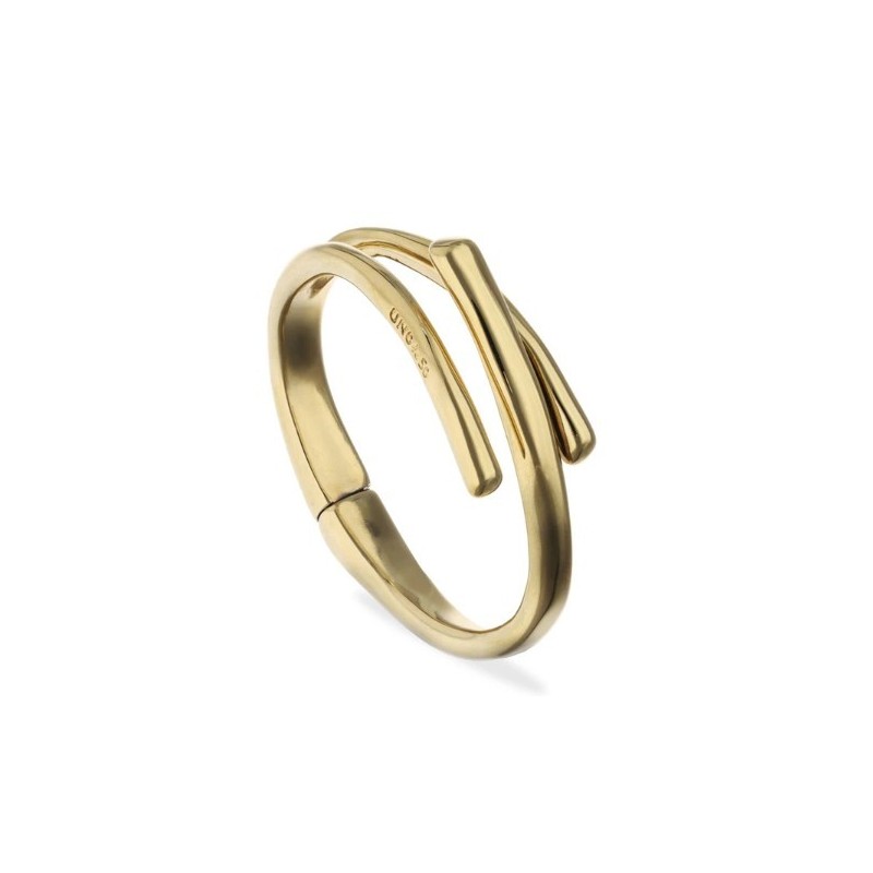 Pulsera de tubo de aleación de oro UNOde50