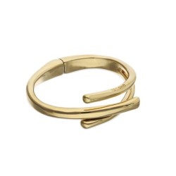 Pulsera de tubo de aleación de oro UNOde50