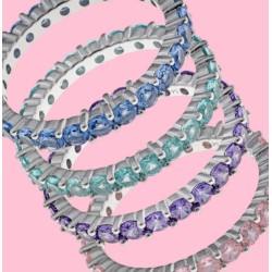 ANILLO de Circonitas Lavanda.