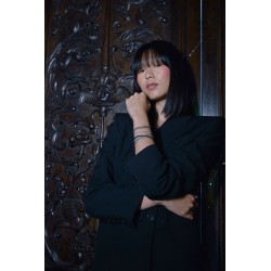 PULSERA RUTENIO CUADRADOS