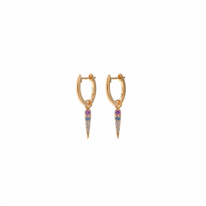 PENDIENTES ARO PINCHO DORADO