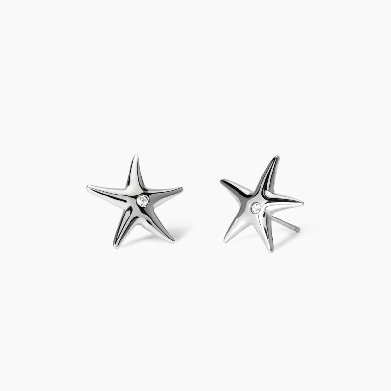 Pendientes con forma de estrella de mar