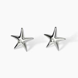 Pendientes con forma de estrella de mar