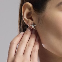 Pendientes con forma de estrella de mar