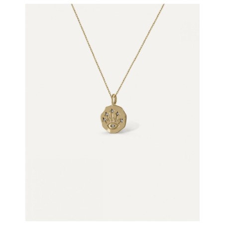 COLGANTE EYE PIEDRA BLANCA