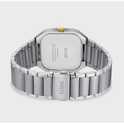 Quadrus Watch Steel, Silver, Two Tone
