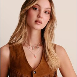 Colgante Charm bota cowboy Connect plata