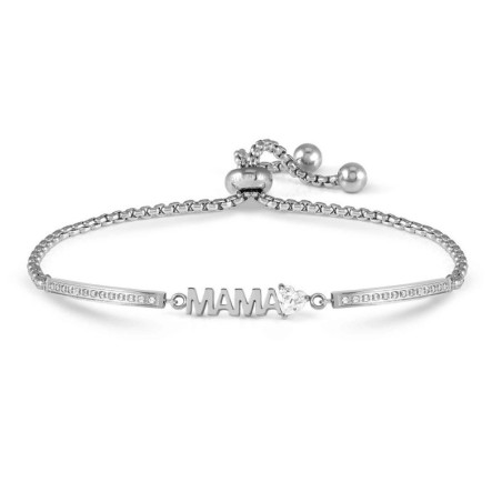 Pulsera Nomination Family Mamá Acero Plateado