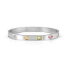 Pulsera PRETTY BANGLES ed. SATINSHINE en acero y circonitas varias formas