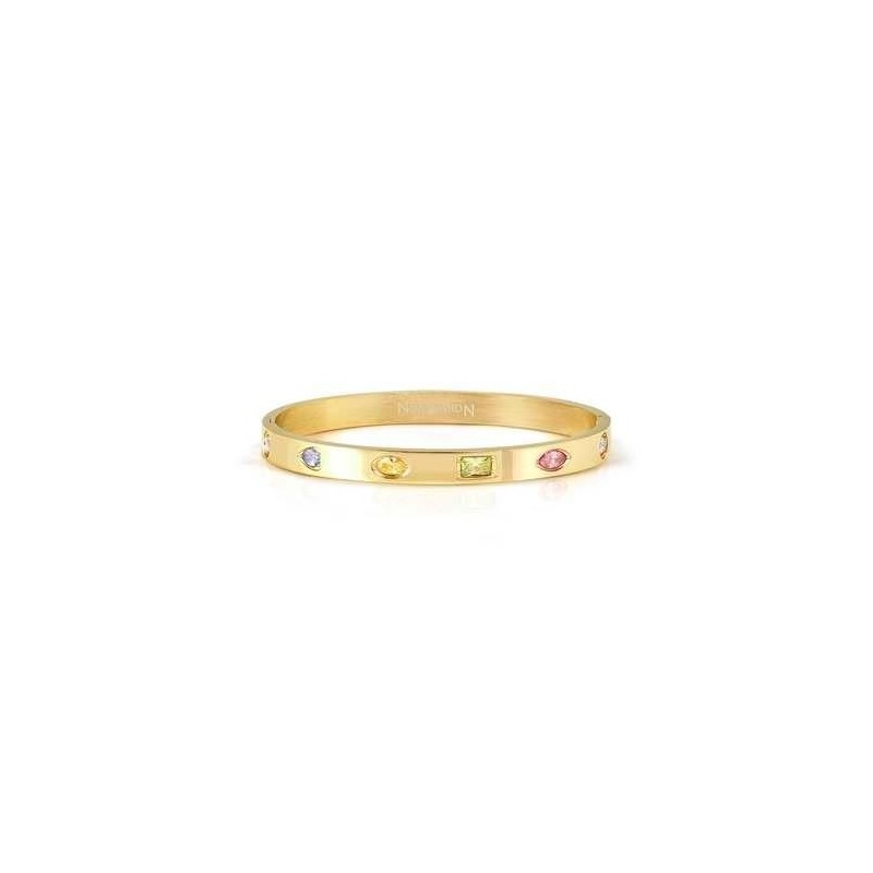 Pulsera PRETTY BANGLES ed. SATINSHINE en acero y circonitas varias formas