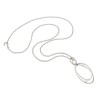 Collar largo My Rebel Art doble Oval Colgante