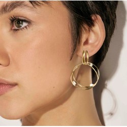 Pendientes My Rebel Art Aro Grande