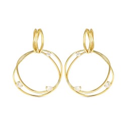 Pendientes My Rebel Art Aro Grande