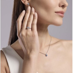 ANILLO CORAZOÓN AGUAMARINA