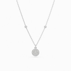 COLLAR ORO BLANCO 19D 0,11CT